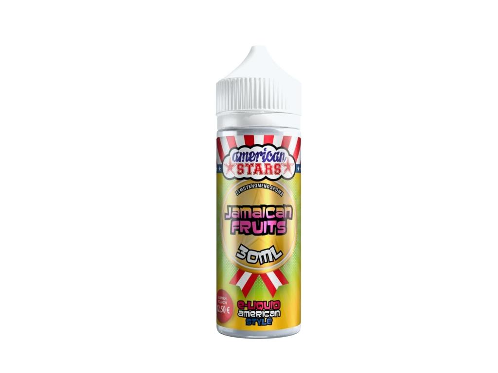 American Stars JAMAICAN FRUITS Shake and Vape 30ml / 120ml (Amaretto,  )