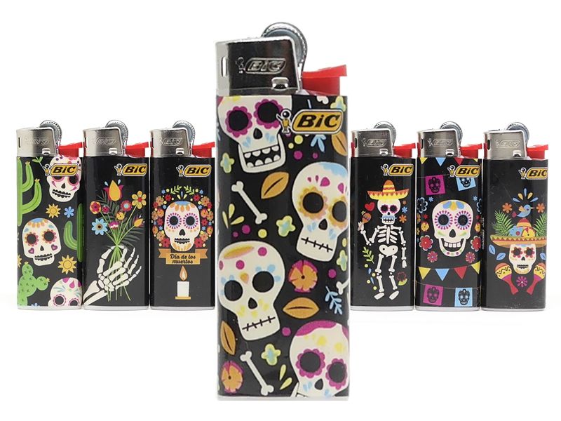  Bic Mini J25 slv SKULLS (8 )