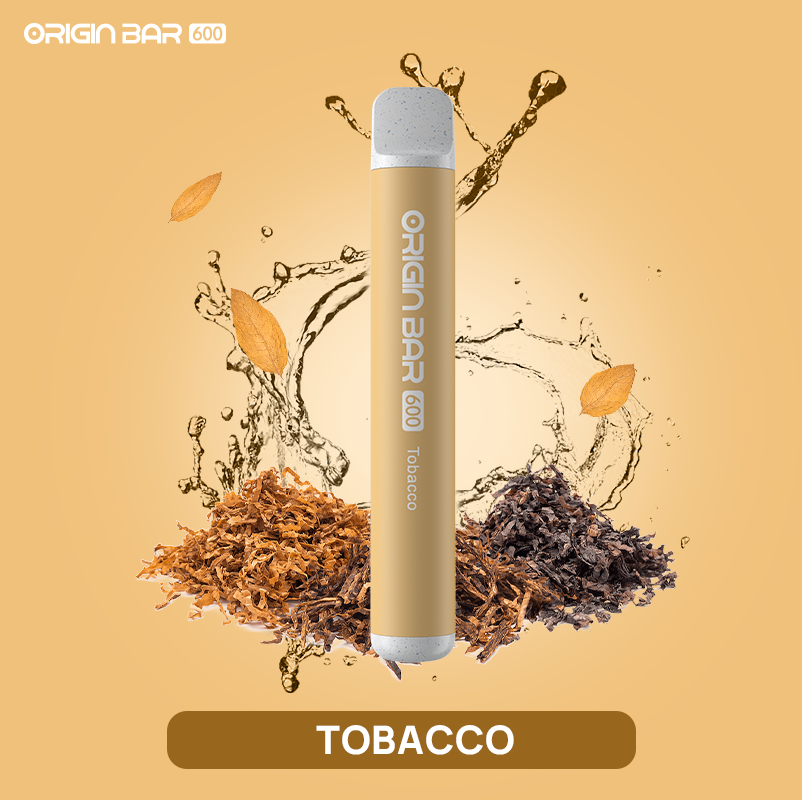 13317 - Ηλεκτρονικό τσιγάρο μιας χρήσης ORIGIN BAR 600 by ASPIRE 2ml TOBACCO 20mg (καπνικό)