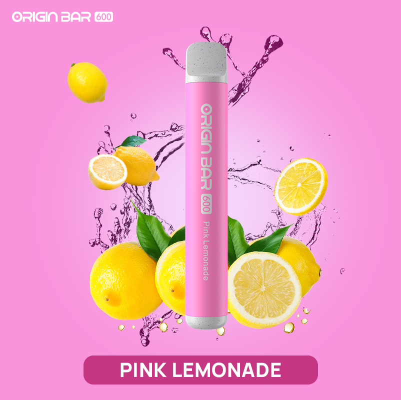 13323 -     ORIGIN BAR 600 by ASPIRE 2ml PINK LEMONADE 20mg ( )