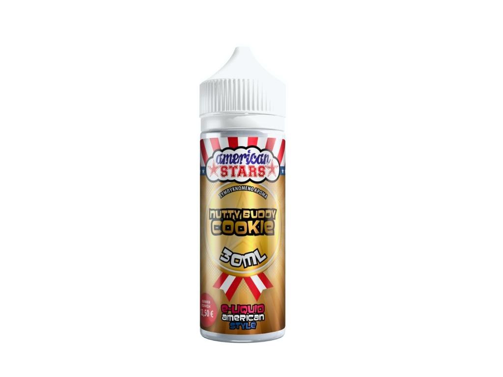 13330 - American Stars NUTTY BUDDY COOKIE Shake and Vape 30ml / 120ml ( )