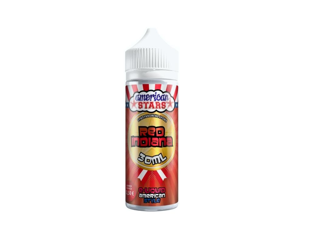 13333 - American Stars RED INDIANA Shake and Vape 30ml / 120ml ()