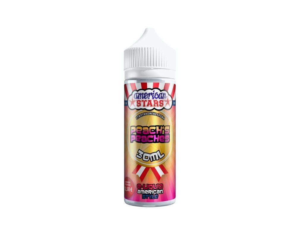 American Stars PEACH PEACHS Shake and Vape 30ml / 120ml ()