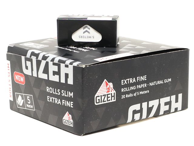 13379 - GIZEH BLACK EXTRA FINE ROLLS KS   (  20)