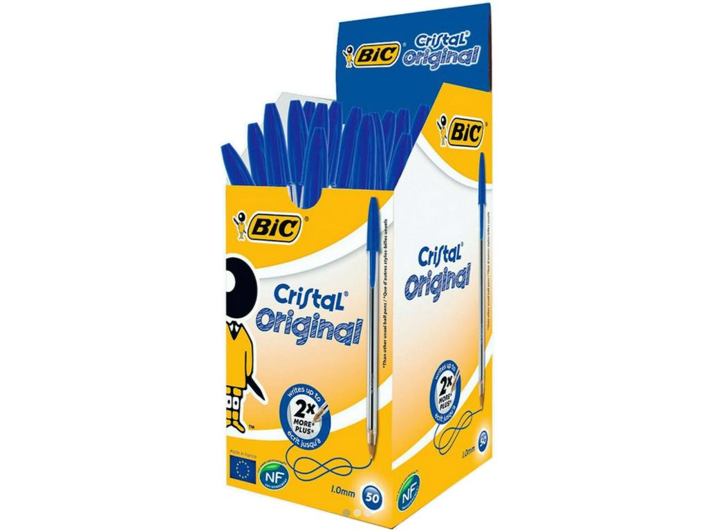 13401 -  BIC CRISTAL ORIGINAL Medium 1.0mm  (  50 )