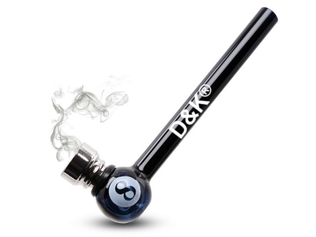 13459 -  Hemp  665-0283 D&K Glass Pipe   140mm