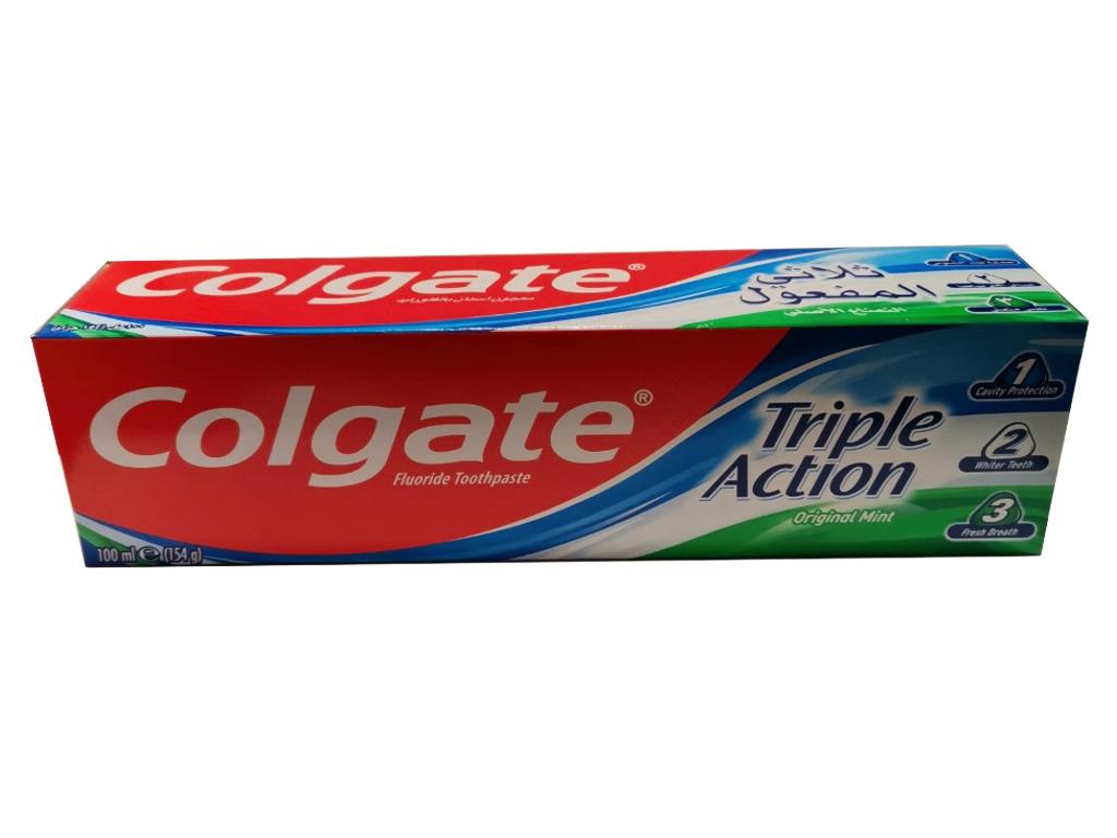 13478 -  COLGATE TRIPLE ACTION ORIGINAL MINT 100ml