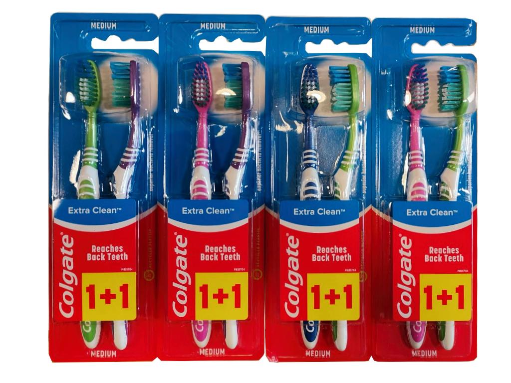  COLGATE EXTRA CLEAN 1+1 Medium (  )