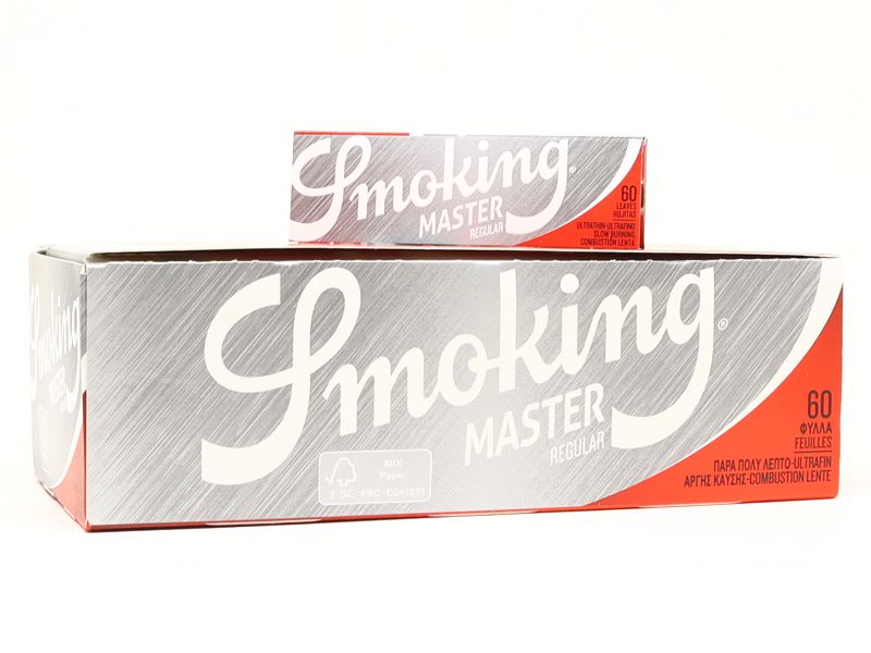 Smoking Master Regular 60 Silver Χαρτάκια Στριφτού (κουτί 50τεμ)