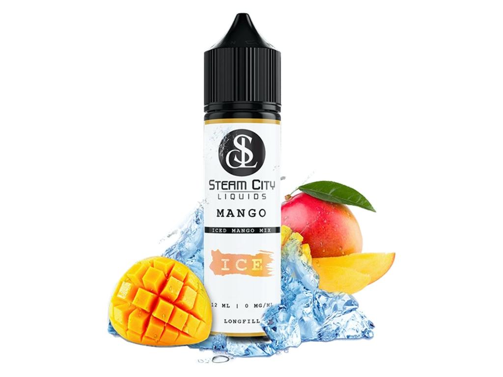 13554 - STEAM CITY MANGO ICE FLAVOUR SHOT 12/60ML (  )