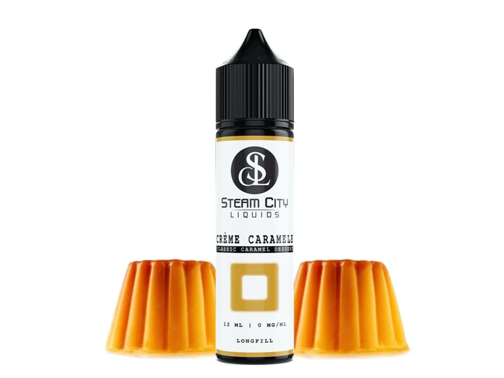 STEAM CITY CREME CARAMELE FLAVOUR SHOT 10/60ML (   )