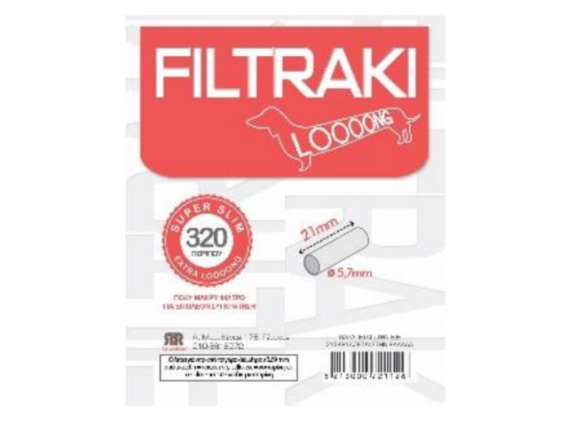  FILTRAKI 320 LONG SUPER SLIM 5.7mm    