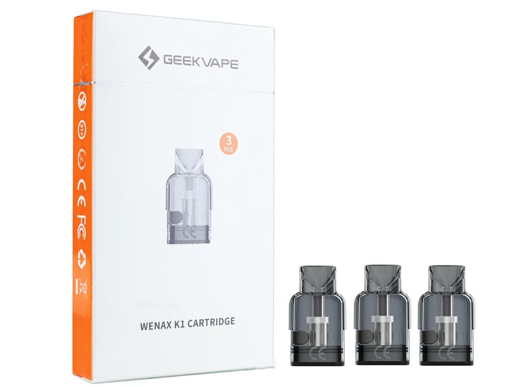 GeekVape WENAX K1/K2 Cartridge 2ml - with 1.2ohm coil (3 )