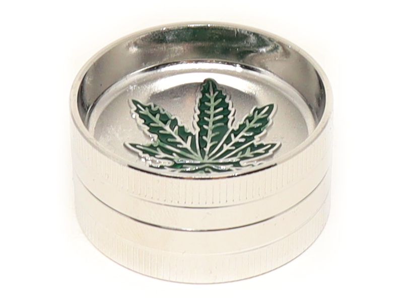 13583 -   MINI BUDDIES LEAF METAL GRINDER 40mm 11615