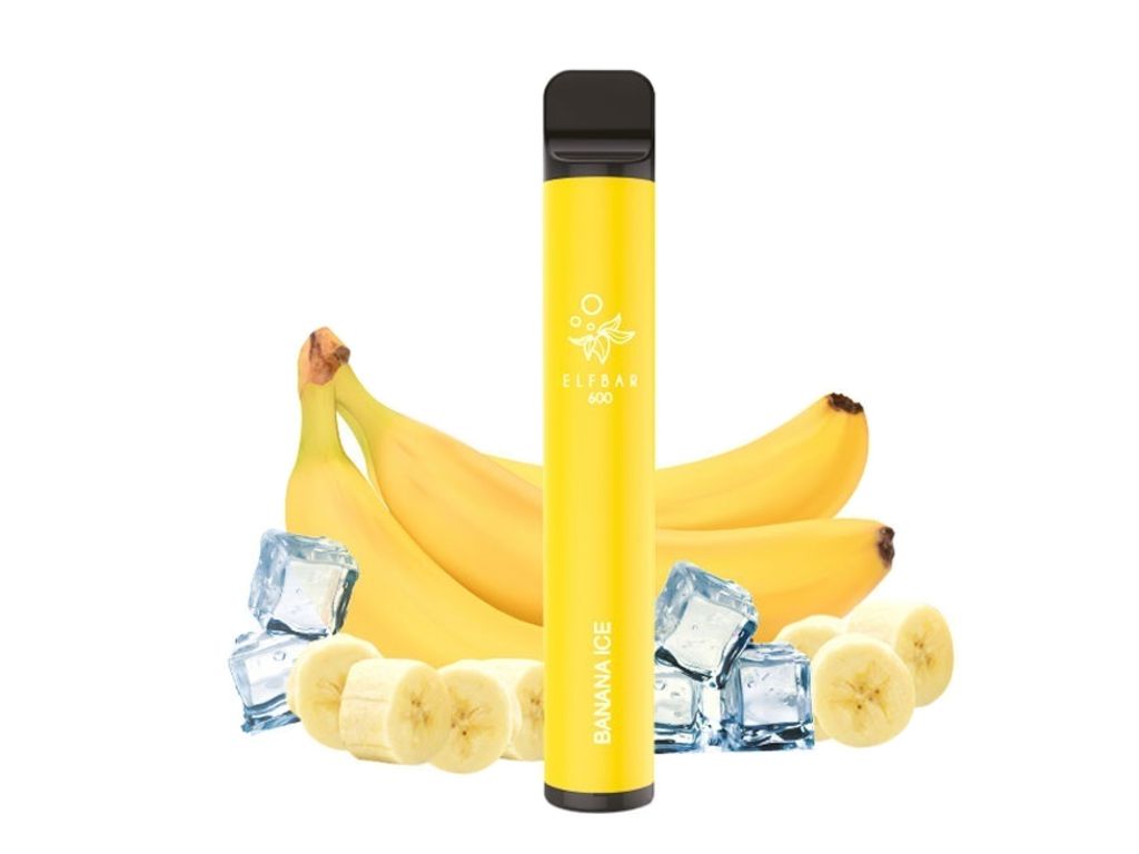     ELF BAR 600 BANANA ICE  20mg (  ) 2ml