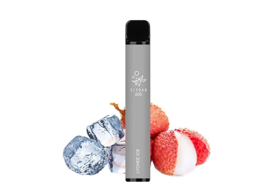     ELF BAR 600 LYCHEE ICE 20mg (  ) 2ml