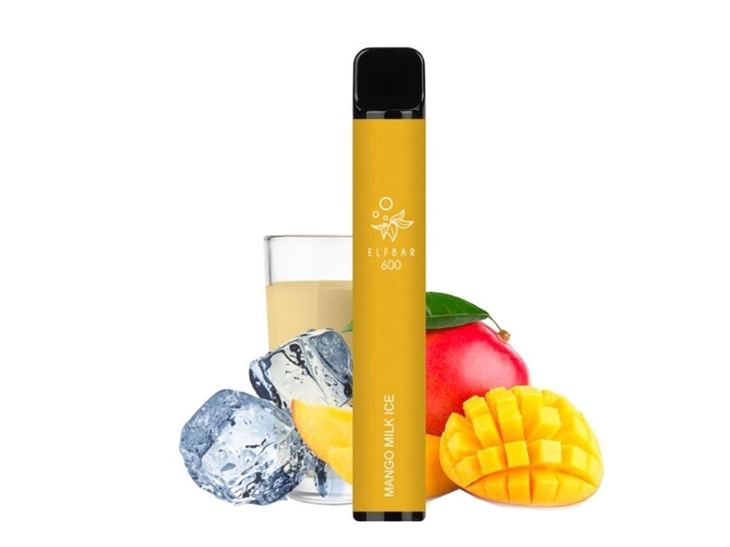     ELF BAR 600 MANGO MILK ICE 20mg (    ) 2ml