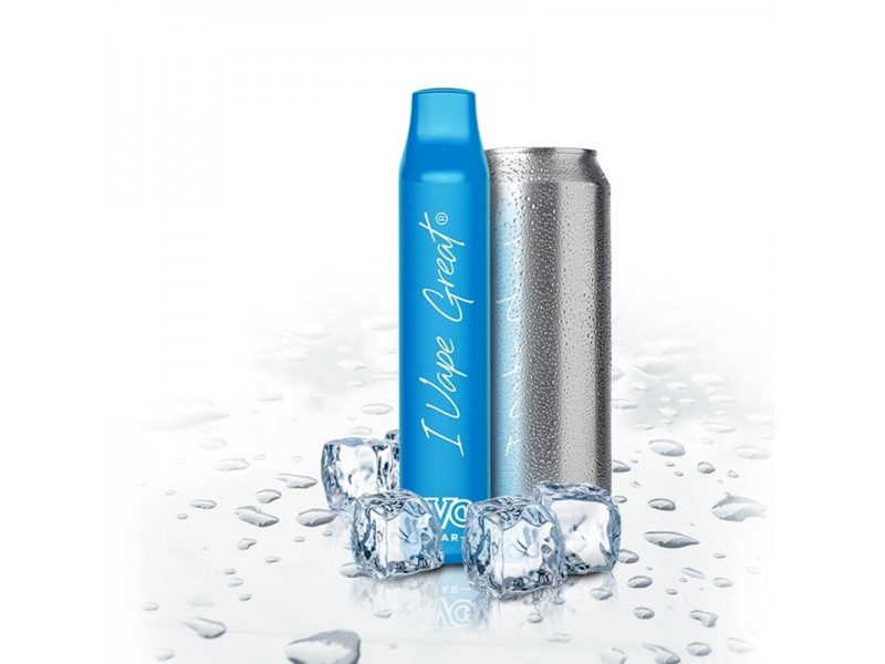 Ηλεκτρονικό τσιγάρο μιας χρήσης IVG BAR Plus 800 ENERGY ICE 20mg (ενεργειακό ποτό με πάγο) 2ml