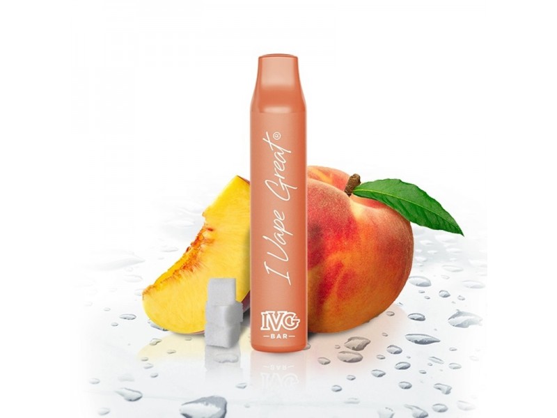     IVG BAR Plus 800 PEACH RINGS 20mg () 2ml