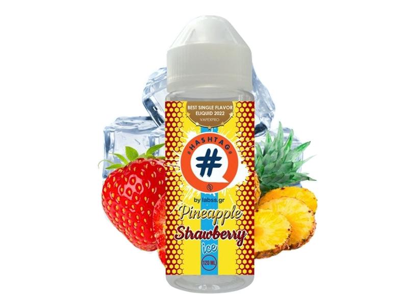 HASHTAG FLAVORSHOTS PINEAPPLE STRAWBERRY ICE Shake and Vape 24/120ML (,   )