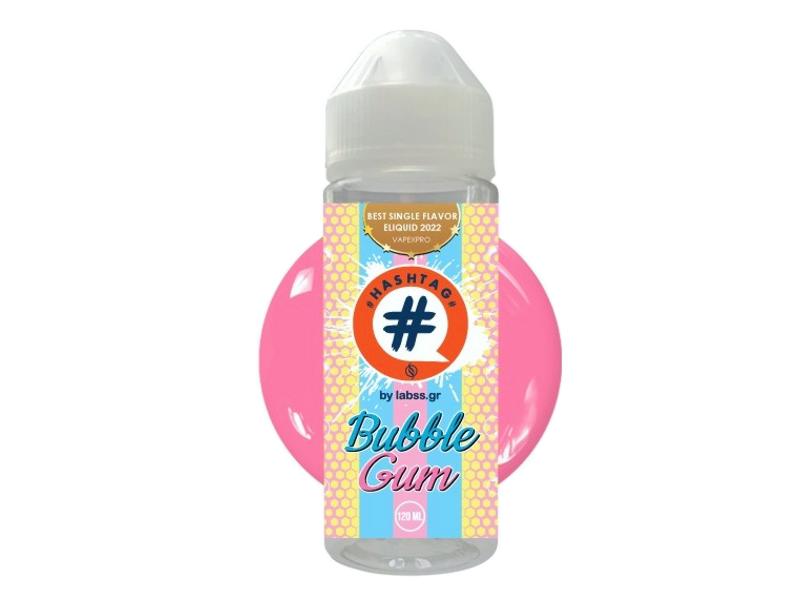 13640 - HASHTAG FLAVORSHOTS BUBBLEGUM Shake and Vape 24/120ML ()