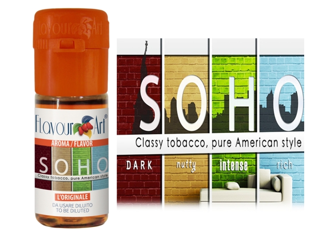 3510 - Άρωμα Flavour Art SOHO (καπνικό) 10ml