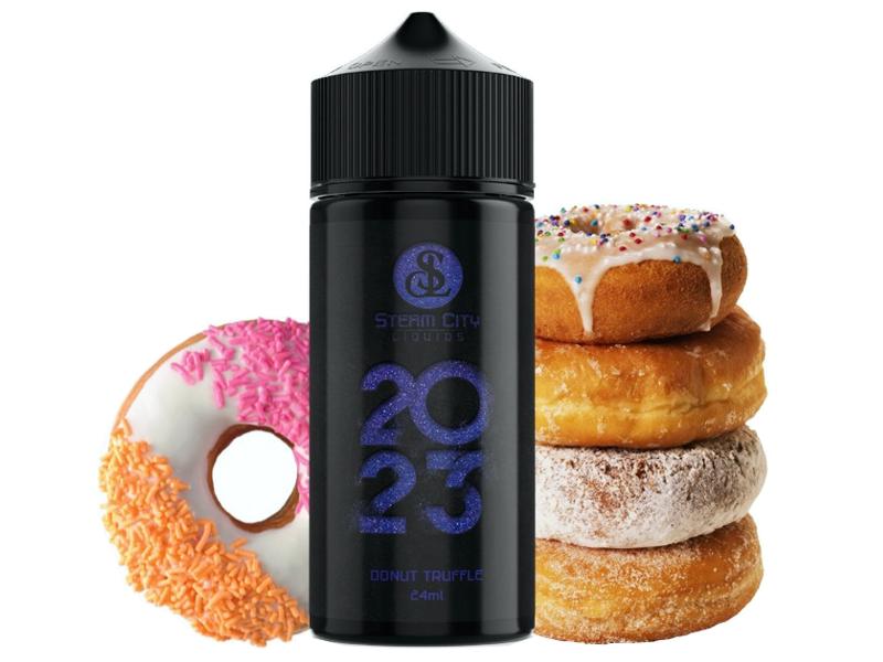 STEAM CITY 2023 DONUT TRUFFLE FLAVOUR SHOT 24/120ML (   )