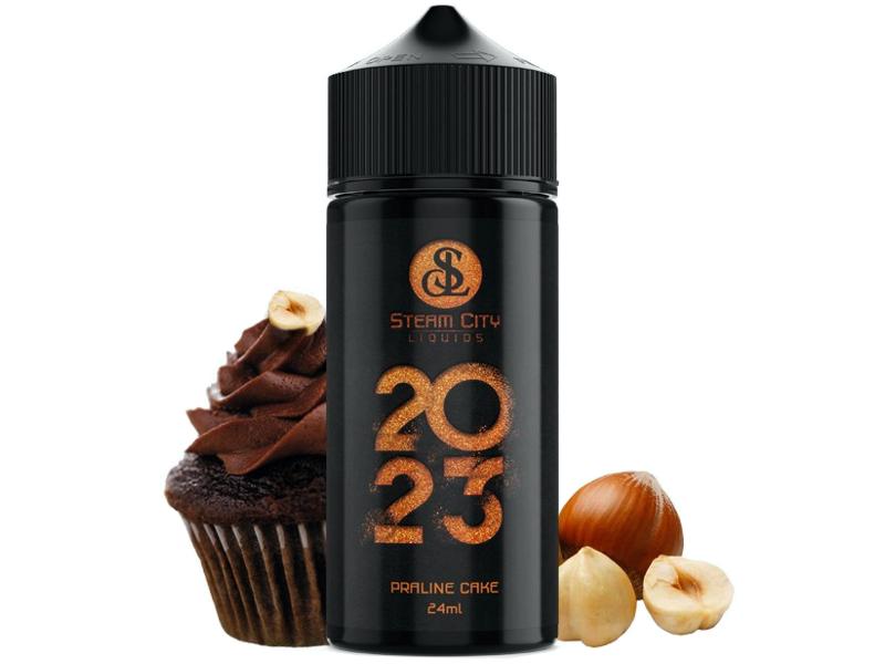 STEAM CITY 2023 PRALINE CAKE FLAVOUR SHOT 24/120ML (   )