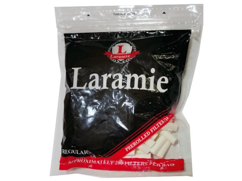 13657 - LARAMIE PREROLLED TIPS 8mm REGULAR 200 