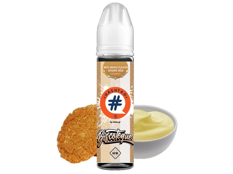 HASHTAG FLAVORSHOTS BISCOTEQUE Shake and Vape 12/60ML (   )