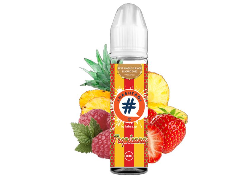 HASHTAG FLAVORSHOTS TROPICANA Shake and Vape 12/60ML (, ,   )