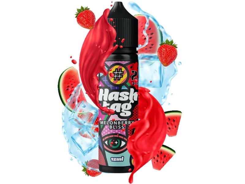 HASHTAG FLAVORSHOTS MELONBERRY BLISS Shake and Vape 12/60ML (   )