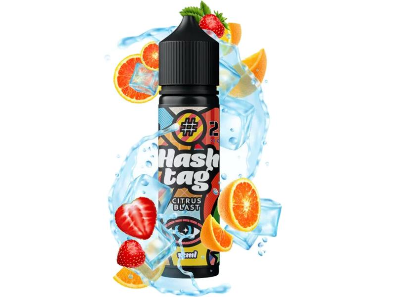 13674 - HASHTAG FLAVORSHOTS CITRUS BLAST Shake and Vape 12/60ML (  )