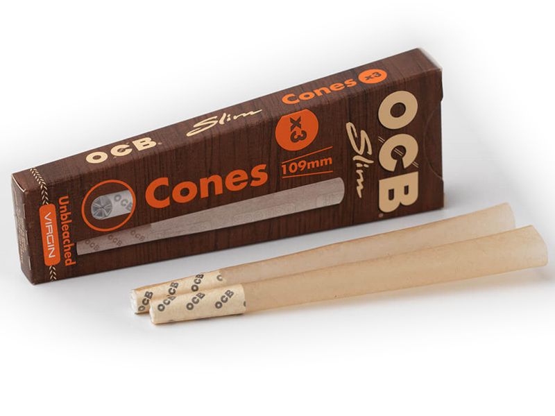 OCB VIRGIN CONES  SLIM ME 3 