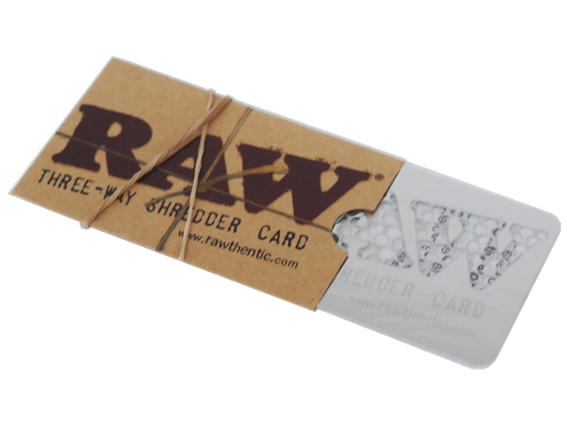   RAW Three way Shredder Card