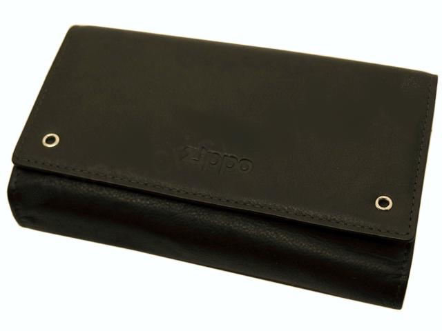 13716 - ZIPPO 2005129 Leather Biker Wallet MOCCA  -  -  