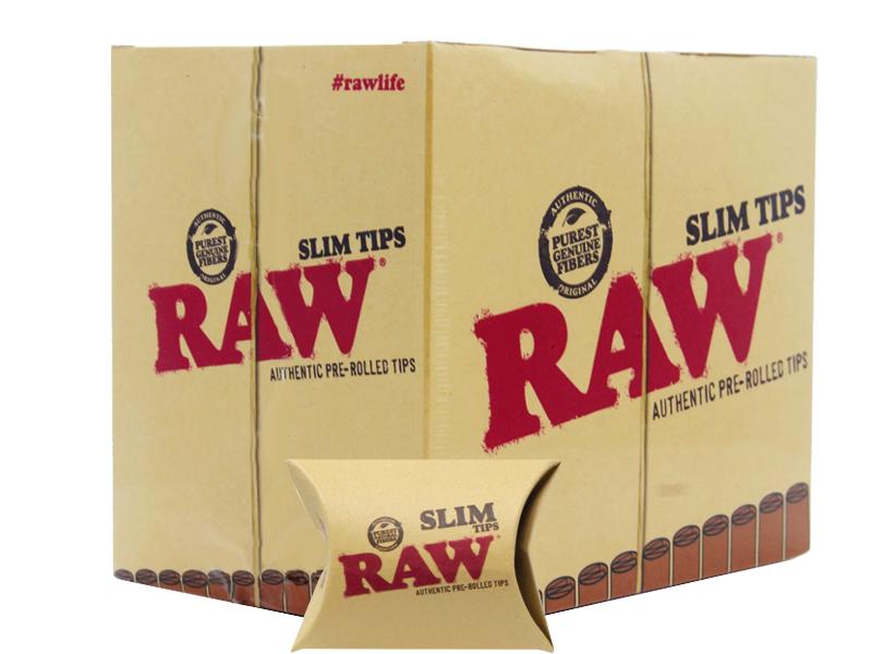 13760 -   20  Raw Tips SLIM Prerolled  (  21 )