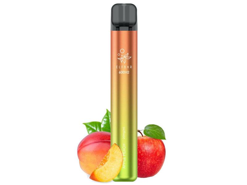 13773 -     ELF BAR EB 600V2 APPLE PEACH 20mg (  ) 2ml