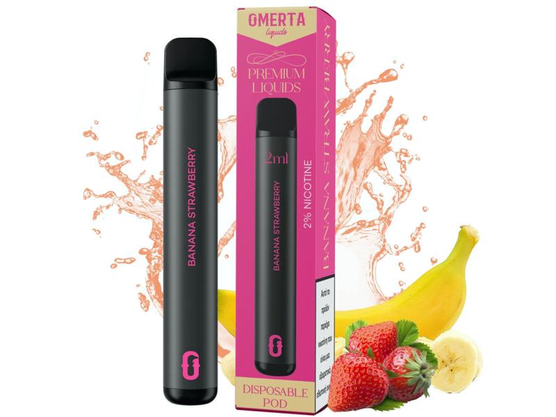     OMERTA POD GEN 2 BANANA STRAWBERRY 20mg (  ) 2ml