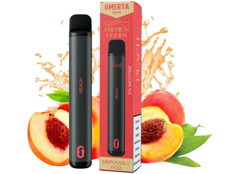     OMERTA POD GEN 2 PEACH 20mg () 2ml