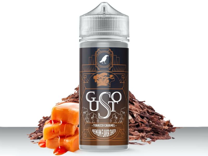 13844 - OMERTA Shake And Vape GUSTO TOBACCO CARAMEL 120ml (  )