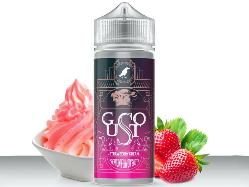 13848 - OMERTA Shake And Vape GUSTO STRAWBERRY CREAM 120ml ( )