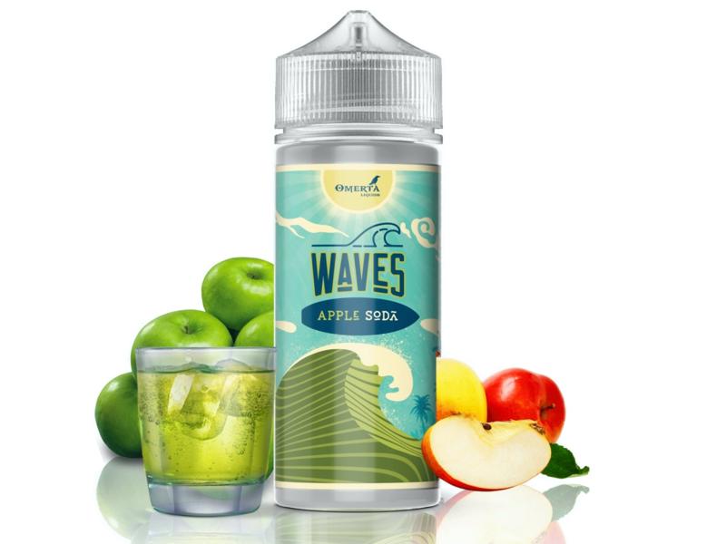 OMERTA Shake And Vape WAVES APPLE SODA 30/120ml (  )