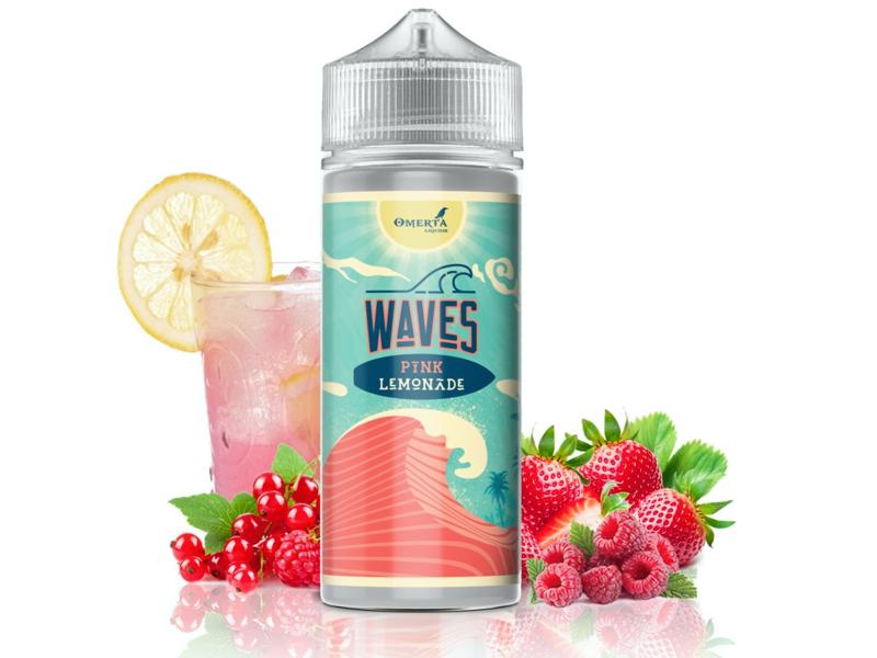 13850 - OMERTA Shake And Vape WAVES PINK LEMONADE 30/120ml (     )