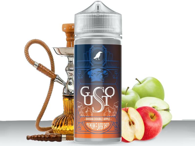 13862 - OMERTA Shake And Vape GUSTO SHISHA DOUBLE APPLE 20/120ml (     )