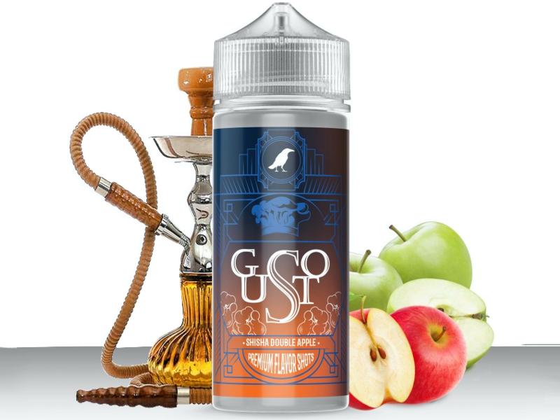 13862 - OMERTA Shake And Vape GUSTO SHISHA DOUBLE APPLE 30/120ml (     )