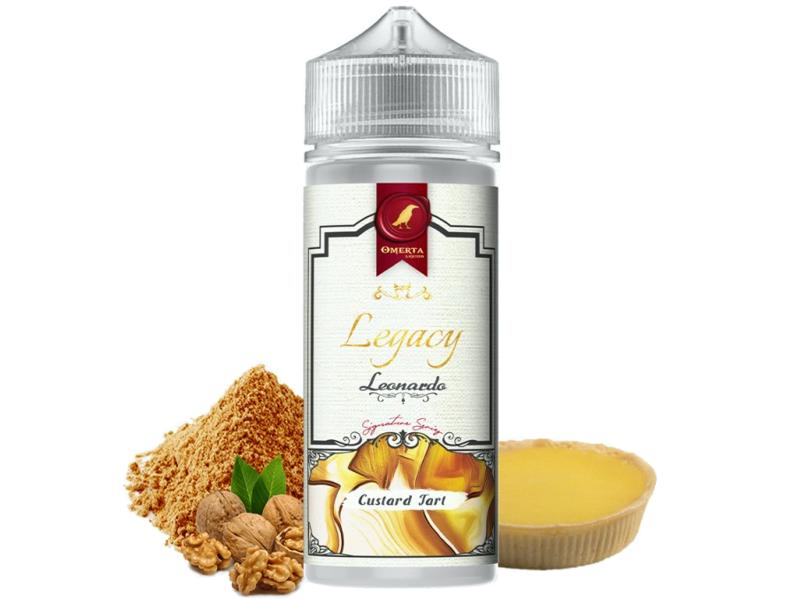 13865 - OMERTA Shake And Vape LEGACY LEONARDO custard tart 30/120ml (  )