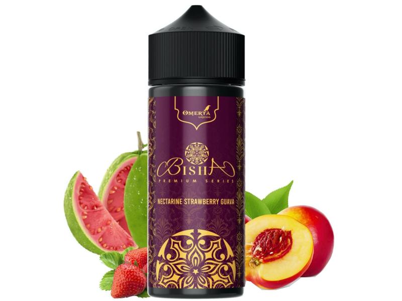 13874 - OMERTA Shake And Vape BISHA NECTARINE STRAWBERRY GUAVA 30/120ml (,   )