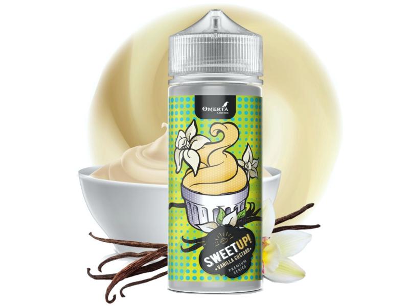 13882 - OMERTA Shake And Vape SWEET UP VANILLA CUSTARD 30/120ml ()