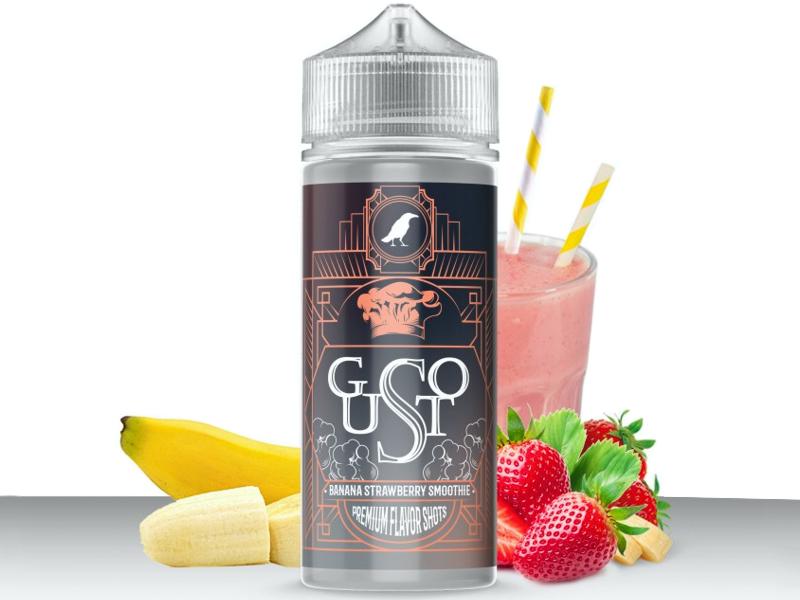 13886 - OMERTA Shake And Vape GUSTO BANANA STRAWBERRY SMOOTHIE 30/120ml (smoothie    )